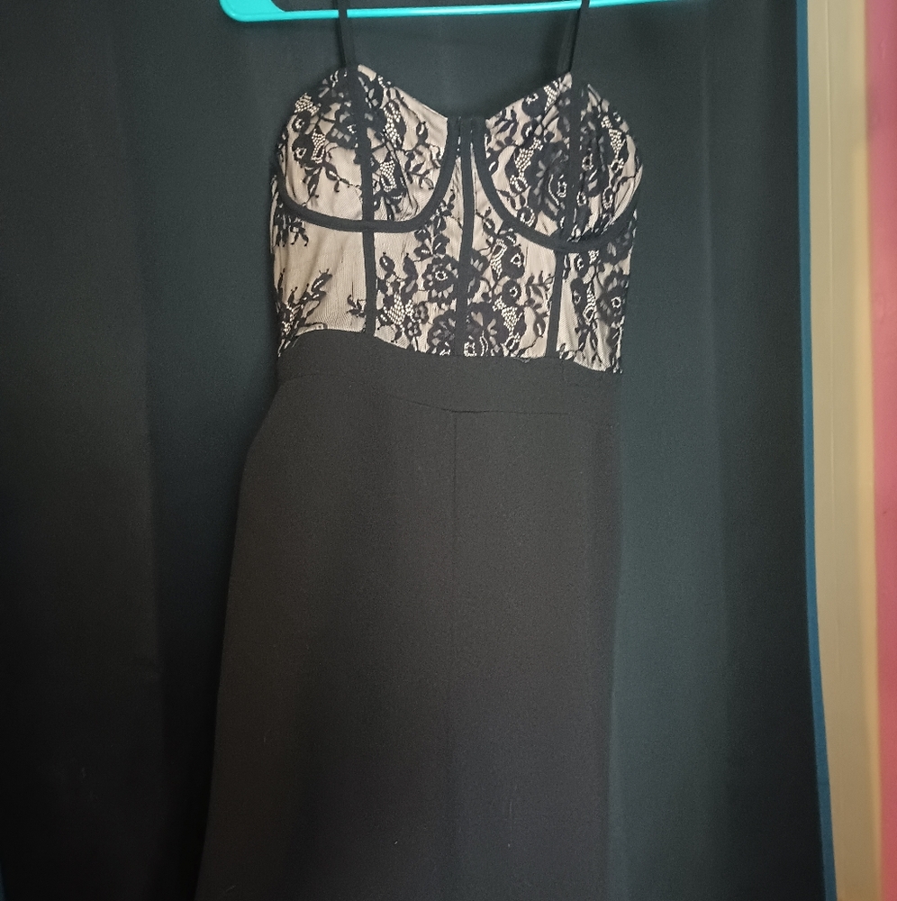 Elegant Black Lace Romper
